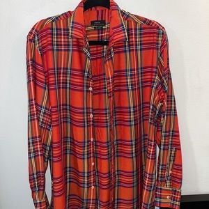 Used Zara relaxed fit button down shirt in good conditions size small